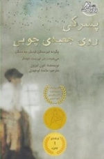 پسرکی روی جعبه ی چوبی