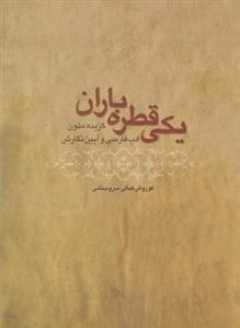 یکی قطره باران - گزیده متون ادب فارسی و آیین نگارش