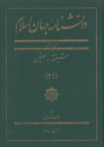 دانشنامه جهان اسلام 29 - شیفته صفین