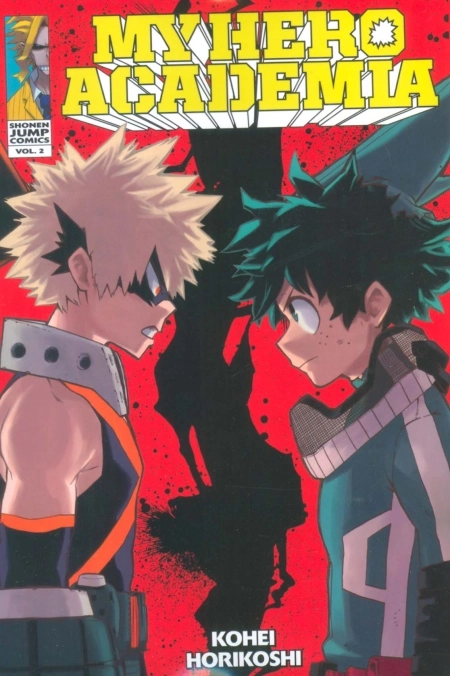 مانگا 02 - MY HERO ACADEMIA - آکادمی قهرمان من - انگلیسی - کمیک استریپ - تک زبانه
