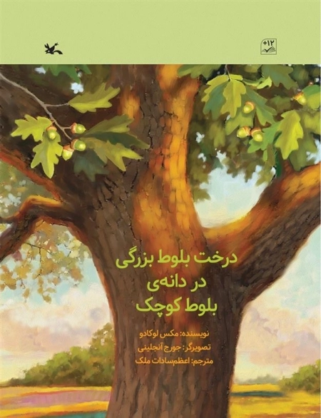 درخت بلوط بزرگی در دانه‌ی بلوط کوچک