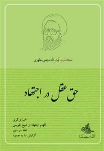 حق عقل در اجتهاد - اخباری‌گری الهام اجتهاد از شیخ طوسی