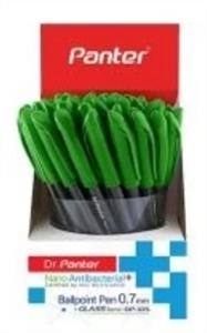خودکار سبز دکتر پنتر 0.7 نانو باکتریوپاد - دیسپلی 50 عددی