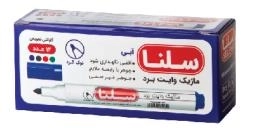 ماژیک آبی وایت برد سلنا - نوک گرد 12عددی