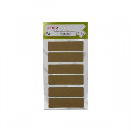 برچسب کرافت سایز75*20میلیمتر5برگی لانگوکدB-56 کد032
