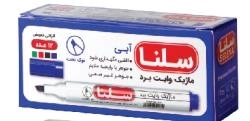 ماژیک آبی وایت برد سلنا - نوک تخت 12عددی