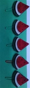 بوک مارک نمدی 5عددی طرح هندوانه