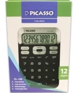 ماشین حساب 12 عدد اعشار پیکاسو مدل CL-105