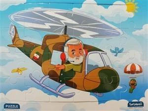 پازل 24 تیکه فومی قهرمان من