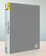 کلاسور 4 حلقه A4 800 میکرون پرگه