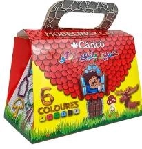 خمیر بازی کیف و کلبه کنکو - 6 رنگ - آنتی باکتریال و گیاهی