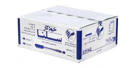 خودکار آبی سلنا - کارتن مادر 1000 عددی