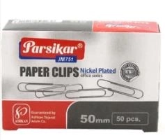 کلیپس گرد 5 سانت عاجدار 50عددی پارسیکار
