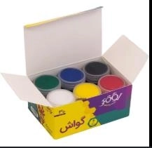 گواش 6 رنگ 30 میل لوکی 36 عددی