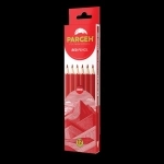 مداد پلیمری قرمز شش ضلعی Red Copy پرگه