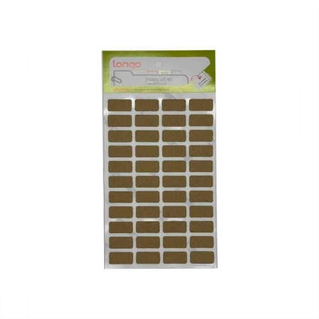برچسب کرافت سایز20*10میلیمتر4برگی لانگوکدK-444 یا کد035