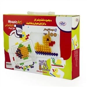 بازی آموزشی موزاییک 100 مهر گلدونه