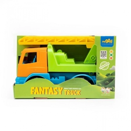بسته اسباب بازی ماشین فانتزی FANTASY TRUCK-3طرح باجعبه