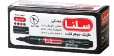 ماژیک مشکی جوهر ثابت - نوک گرد 12عددی