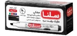 ماژیک مشکی وایت برد سلنا - نوک تخت 12عددی