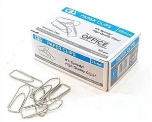 کلیپس مثلثی 28mm جعبه مقوایی 250 بسته ای پارسیکار