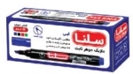 ماژیک آبی جوهر ثابت - نوک تخت 12عددی