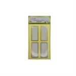 برچسب متالیک سایز65*30میلیمتر4برگی لانگوکدB-54